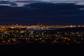 reykjavik by night